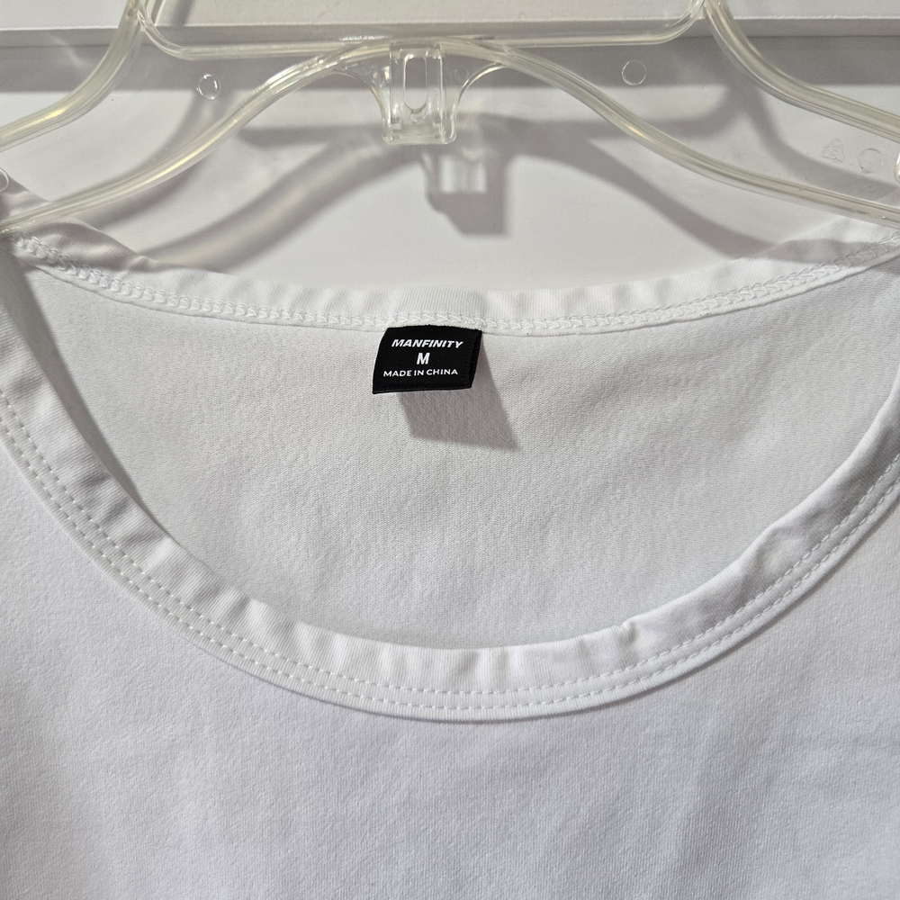 Gildan Men's White Tank Top